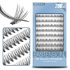 DIY Eyelash Extension Lash Clusters 120 Clusters False Eyelash 3D