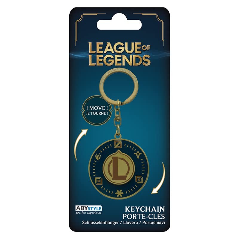 ABYSTYLE League of Legends Lane Choice Mechanical Key Ring