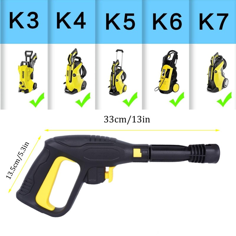 Pressure Washer Gun for Karcher, Replacement Pressure Washer Gun High