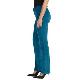 JAG Jeans Women's Ruby Mid Rise Straight Leg Pants, Moroccan Blue, 4