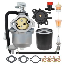 15004-0953 Carburetor Fit for Kawasaki Mule 600 610 2005-2019 for Kawasaki KAF400 UTV Engine Carb Replace 11061-7026 15003-2943 15003-2933 with 49065-2071 Oil Filter