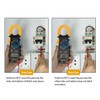 Digital Clamp Meter Multimeter Measures Resistance Alternating and Direct Current
