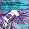 Purple Toothpaste,Teeth Whitening&Utilizing color wheel Purple is directly opposite yellow