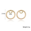 Aneneiceera Boho Geometric Circle Hoop Dangle Earrings Stud Gold Instructions