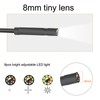 8mm Lens Digital Endoscope 4.3in IPS Screen Industrial Inspection Camera