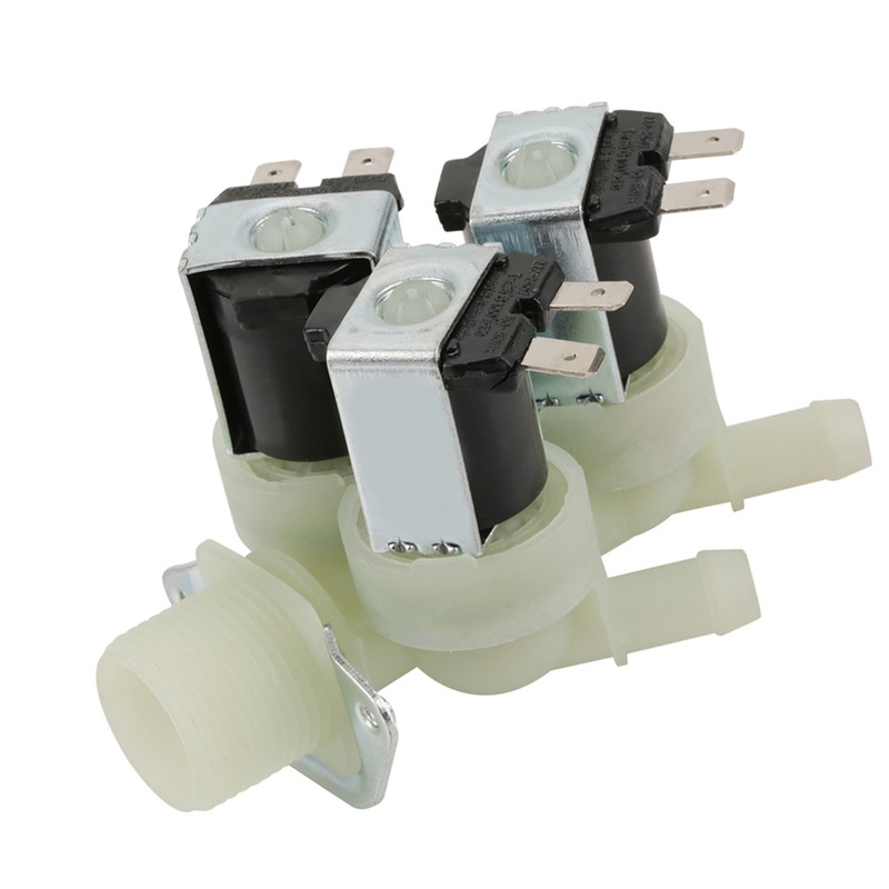 3 Way Water Inlet N/C Normal Closed Electric Solenoid Valve