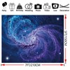 7x5ft Blue Purple Galaxy Nebula Backdrop Cosmic Space Photography Background