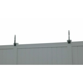 Extend-An-Arm Barbwire Extensions 1' Long - Vertical - Flat Mount- 2 Pack