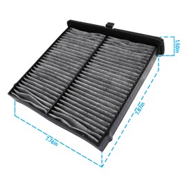 CARBBIA BDTS-61-J6X BW-MAZ3 2 Pack Cabin air filter Compatible with Mazda 3 2019-2023, CX-30 2020-2023, CX-50 2023, BDTS61J6X
