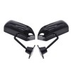 SEBLAFF 2PCS Universal Racing Left Right Side Rearview Wing Mirrors