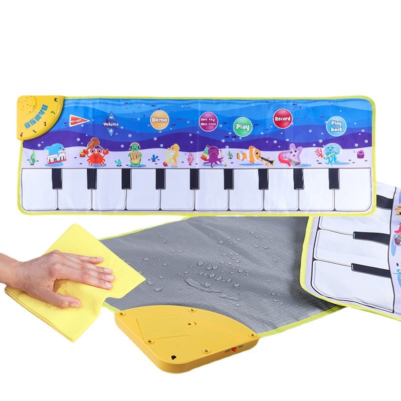 Ocean World Musical Mat Light Touch Sensitive Foldable Ocean World