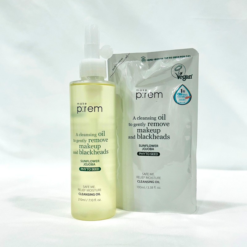 MakePrem Make Prem Safe Me Relief Moisture Cleansing Oil 210ml+100ml