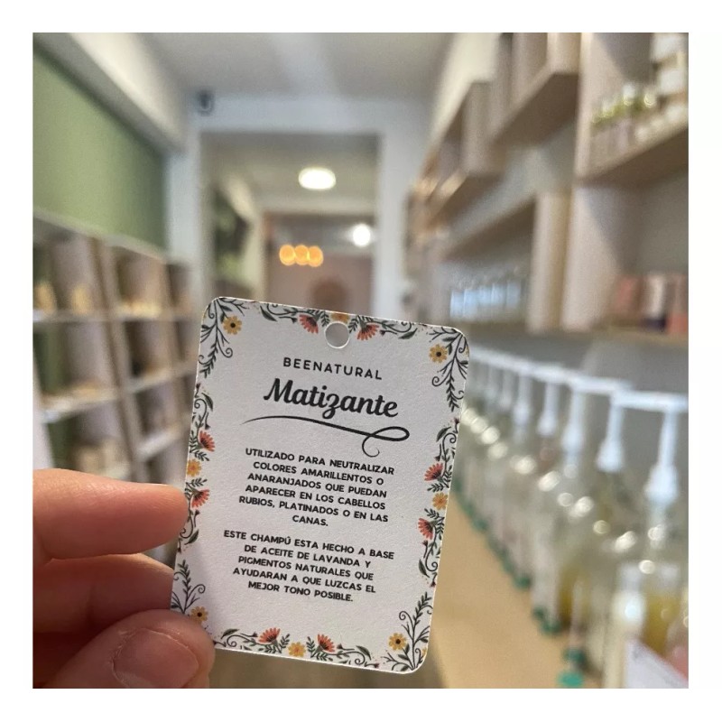 Bee Natural Shampoo Natural Beenatural- Hecho Con Aceites Esenciales.