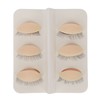 Lash Mannequin Head with with 3 Pairs Replacement Eyelids Realistic