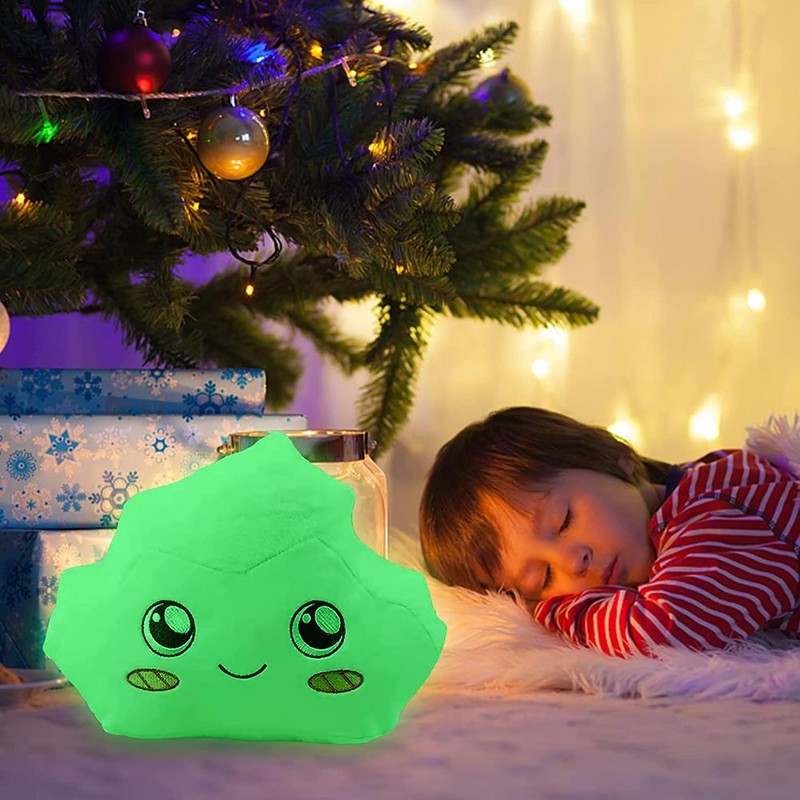 Luminous Cartoon Plush Doll with Removable Headgear Flurry Doll Toy