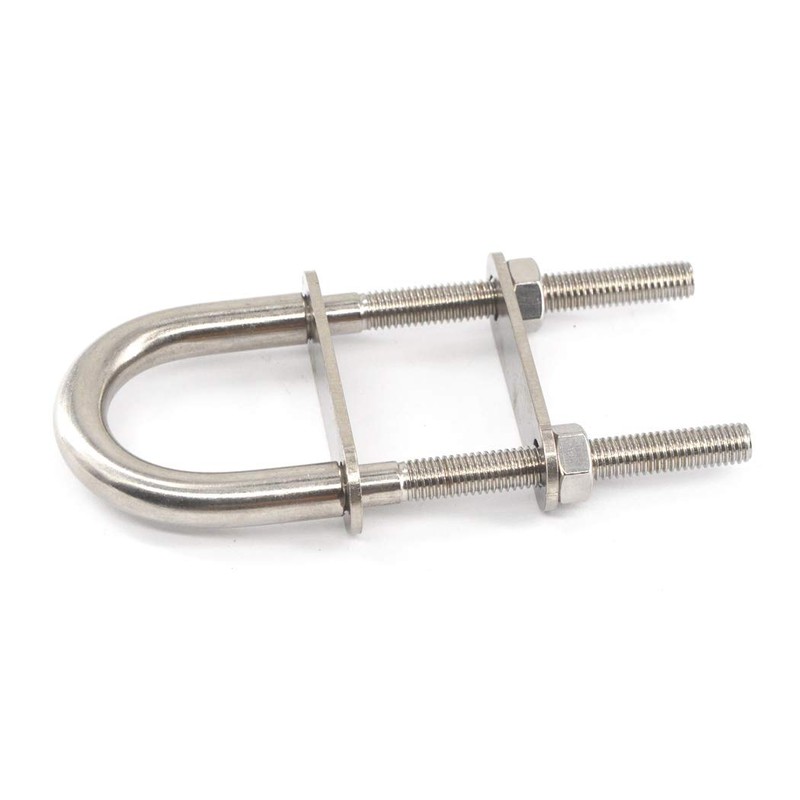 304 Stainless Steel U Bolt Set Marine Boat Deck Hardware