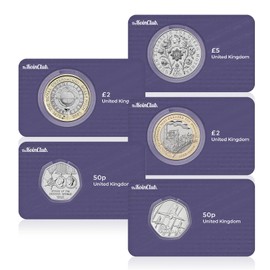 Koin Club Collectable Royal Mint 2025 UK Brilliant Uncirculated Annual Coin Set