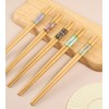 LOROTOCO 20Pairs Bamboo Chopstick Reusable Wooden Chop Sticks Washable Chinese