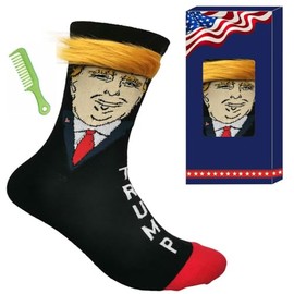 Trump Socks - Unisex Funny Gift Socks Novelty President 2024 Socks (Santa,One_Size)