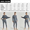 LANBAOSI Men's Crewneck Long Sleeve Thermal Undershirt Base Layer 2