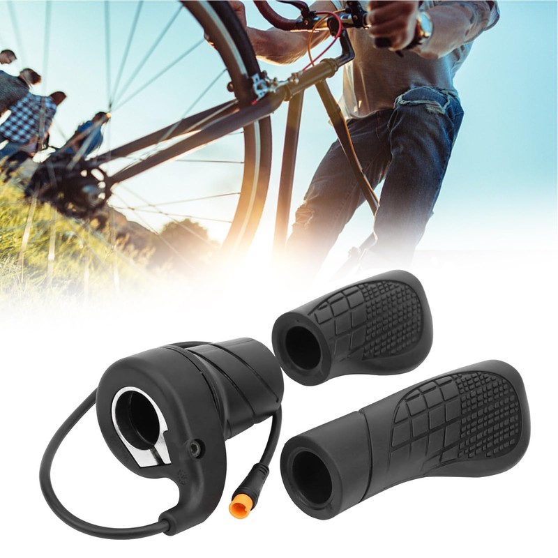 Frdhee Half Twist Throttle, Electric Bike Right Handle 20X Half