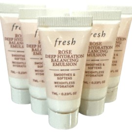 Fresh 5X Fresh Rose Deep Hydration Balancing Emulsion 7 ml .23 fl oz Travel Size
