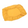 Fitted Crib Sheet Full Cotton Crinkle Fabric Soft Breathable Comfortable