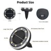 ZAIYW 6 Pack Solar Ground Lights Outdoor Waterproof Garden Lights