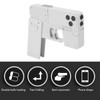Soft Ball Shooting Toy Foldable Phone Shaped Long Range Ball