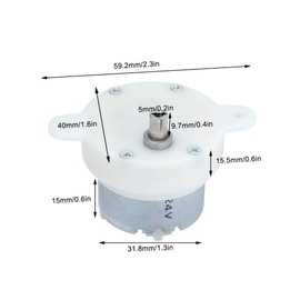 DC Geared Motor, Electric Motor, Geared Gear, DC Gear Motor, 12 V, 10 RPM Torque, DC Gearbox, Low Speed, Small Motor, Toys, Vending Machines, Display Stand, DTY Smart Devices, Robots