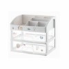 Makeup case 2-tier B 1set hair care accessories organizer (WC620D6) / 메이크업 케이스 2단 B 1set 헤어 관리 소품 정리함 (WC620D6)
