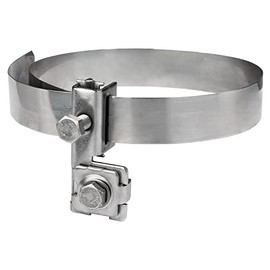 Kathrein ZEU 168 Grounding Band Clamp Stainless Steel 55 cm Length
