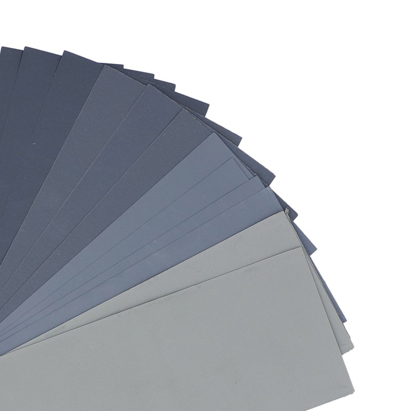 20Pcs Sand Paper Dry Wet Sandpaper 1000 to 7000 Grit