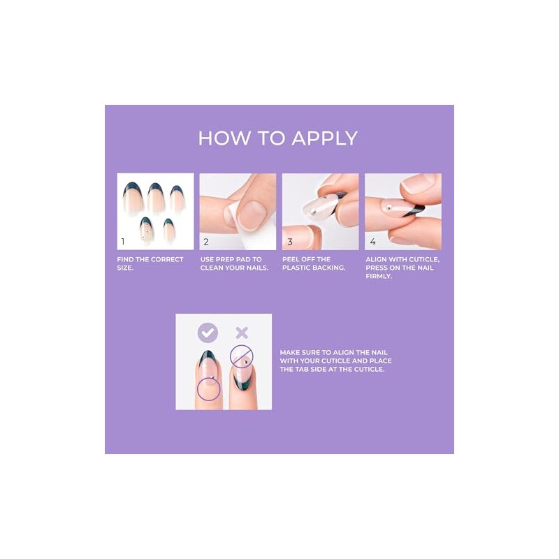 KISS imPRESS Press-On Manicure Premium Collection Fake Nails - Legacy,