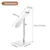 uxcell 2 Pcs Shoe Display Stand, Adjustable Height Risers Stand