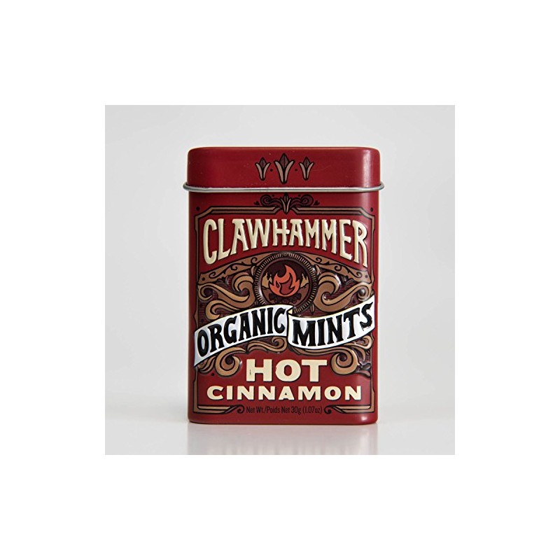 Clawhammer Organic Mints | USDA Certified Organic, Gluten Free, Non-GMO,