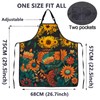 CMNIM Sunflower Apron for Gardening, Cooking, Kitchen, Chef, Baking -