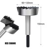 HSAWBIT 85mm Forstner Drill Bit for Woodworking, Forstner Bit Wood