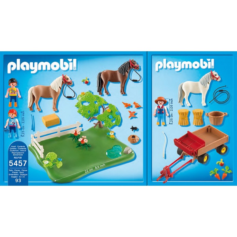 Playmobil 5457 Country Pony 40th Anniversary Compact Set