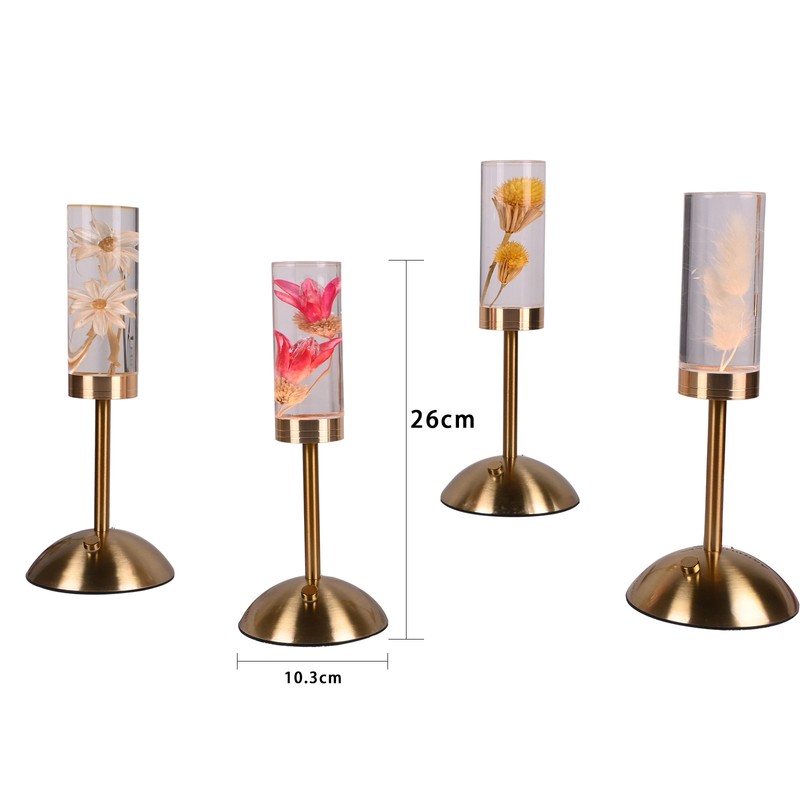 Aeon Flower Acrylic Table Lamp Bedroom Bedside Lamp Ambience Decorative