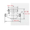 Water Meter Dry Flow DN15 Indoor Outdoor 15mm Magnetic Coupling