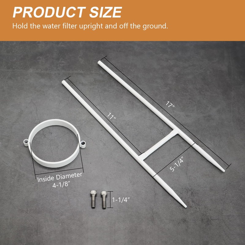 scottchen PRO RV Water Filter Stand, Keeps Water Filters Upright