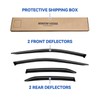 Window Visors Rain Guards for 2018-2024 Toyota Camry, Out-Channel Window