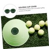 Totority 2pcs Golfing Practical Green Hole Cup Cover Durable Golf