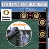 ShadeMart 6' x 12' Green Fence Privacy Screen Windscreen Shade