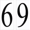 Generation Lighting 90616-68 Address Number Six Tile, 5 Inch Height,