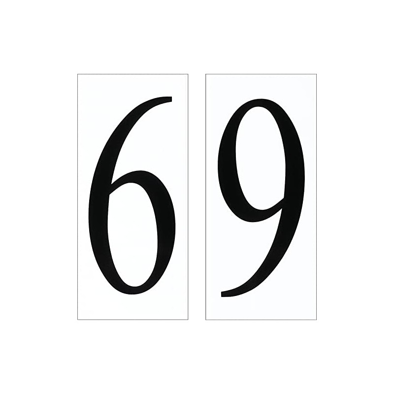 Generation Lighting 90616-68 Address Number Six Tile, 5 Inch Height,