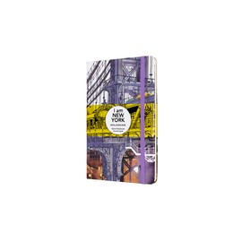 Moleskine I Am New York Notebook Large Ruled Lined White Hardcover (5 x 8.25) 240 Pages