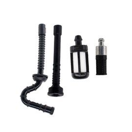 Chainsaw Air Fuel Filter Kit, Chainsaw Replacement Parts with Spark Plug and Fuel Filter Hose Tube for STIHL 021 023 025 MS210 MS230 MS250 Chainsaw