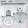Sliding Closet Door Hardware Set, 12 Pack Sliding Wardrobe Door